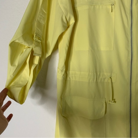 Soft surroundings Womens yellow go lively traverse long sleeve dress XL NEW - Picture 4 of 9